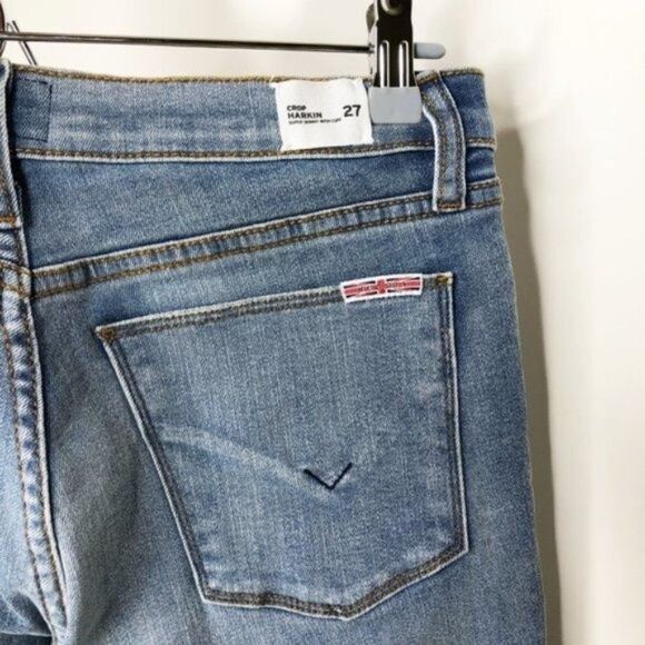 HUDSON Jeans Harkin Crop Super Skinny Jeans  - Picture 5 of 10